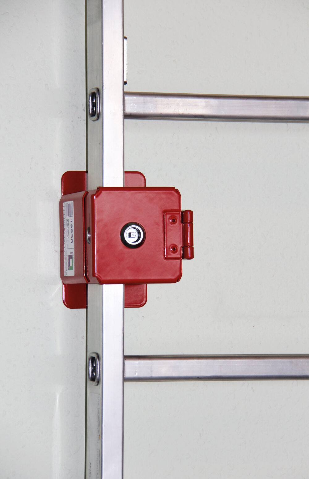 Produktbild Detailansicht 2178698 Munk Leiterhalter pulverbeschichtet RAL 3000 Master Key