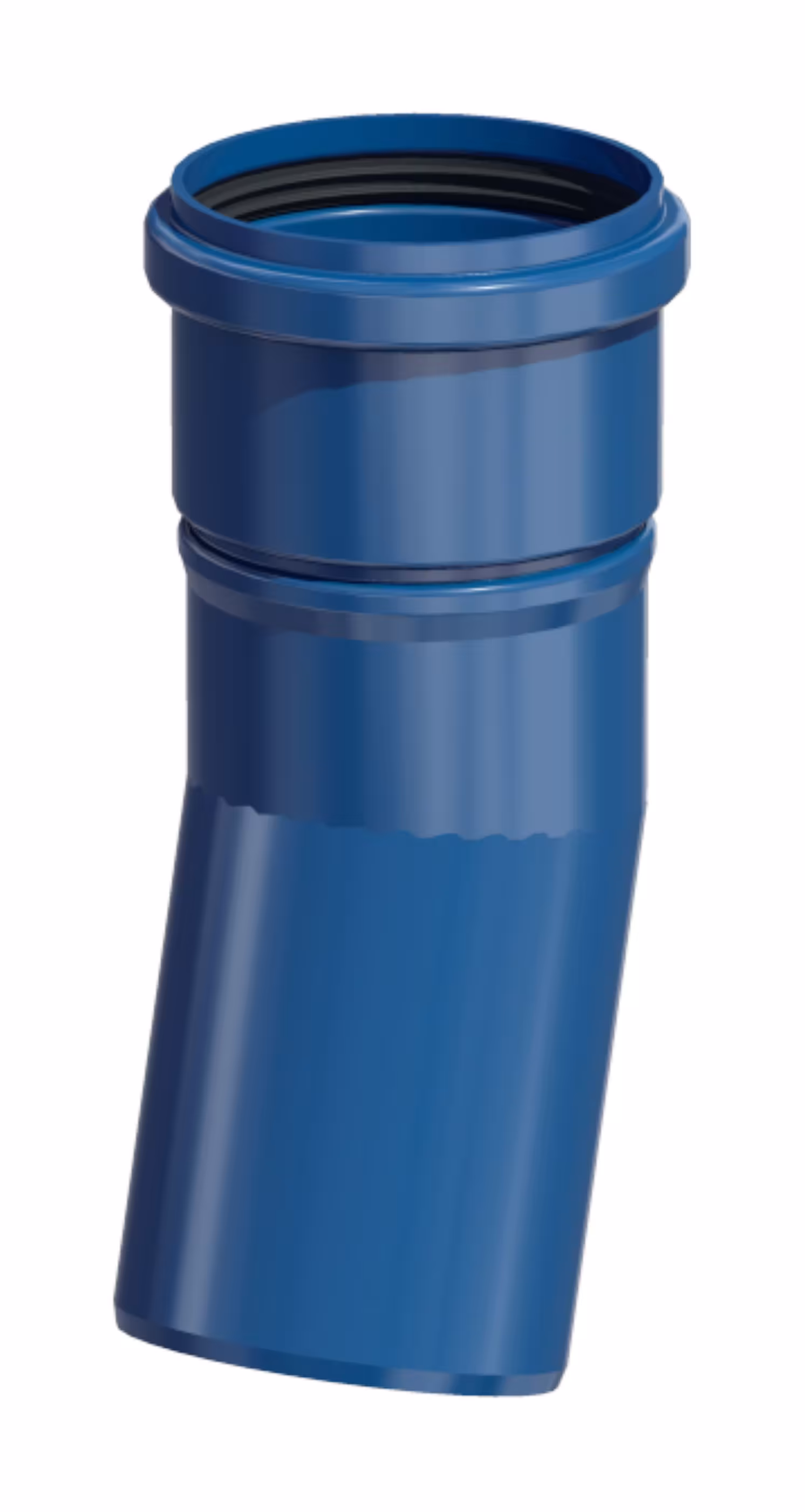 Coude D 160 15° de la catégorie des systèmes d'échappement en plastique avec réf. 650003