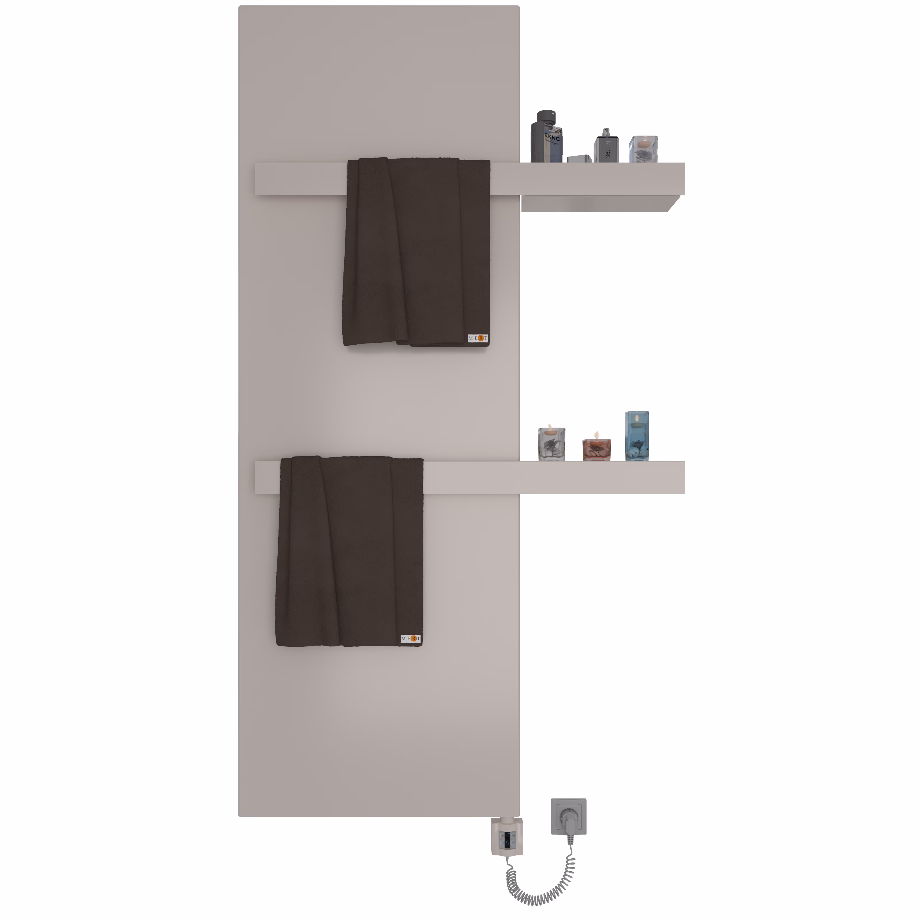 MERT Design Cover - Couverture pour anciens radiateurs de salle de bains de 500x1200 mm, blanc