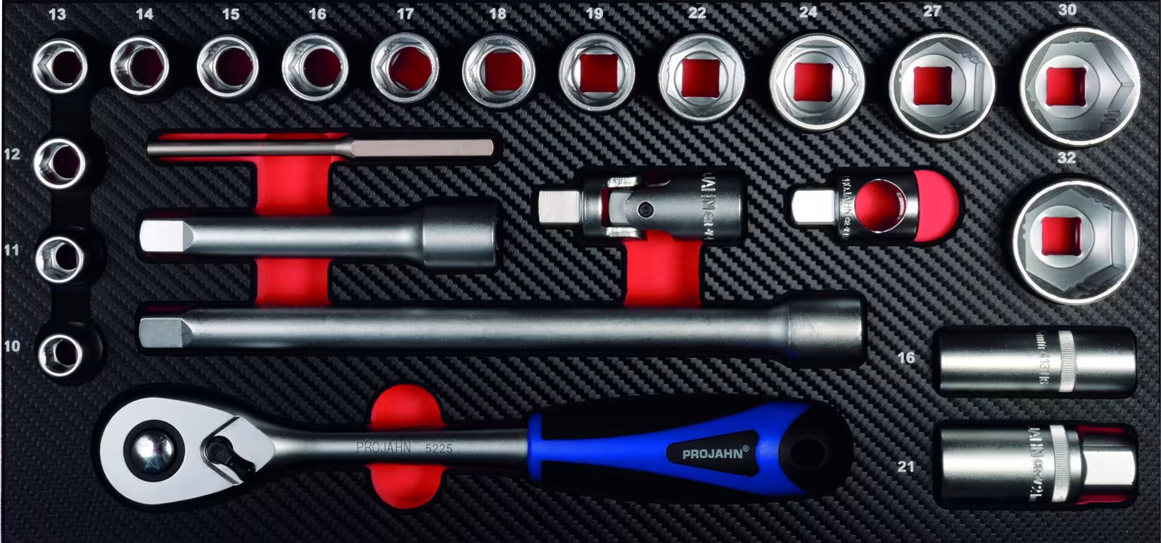 Inserti per chiavi a bussola Xi-on metriche 12,5, set di chiavi a bussola e parti singole, articolo n. 5999-531