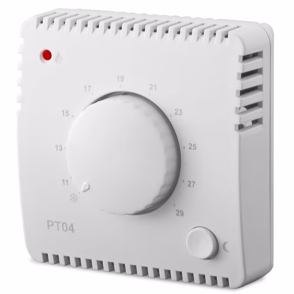 PT04 Termostato ambiente, riscaldatore a infrarossi, articolo n. 73006
