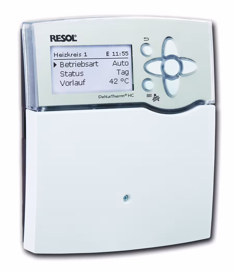 Regolatore di riscaldamento RESOL DeltaTherm(R) HC, regolatore del circuito di riscaldamento con compensazione delle condizioni atmosferiche