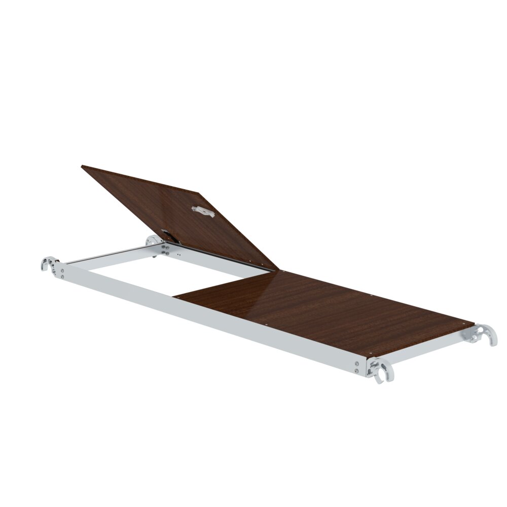 Plateforme Munk avec rabat, appartenant à la catégorie des échelles de plate-forme, référence 027931