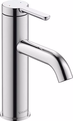 Duravit C.1 Mitigeur monocommandé pour lavabo M sans tirette, chrome Hansgrohe