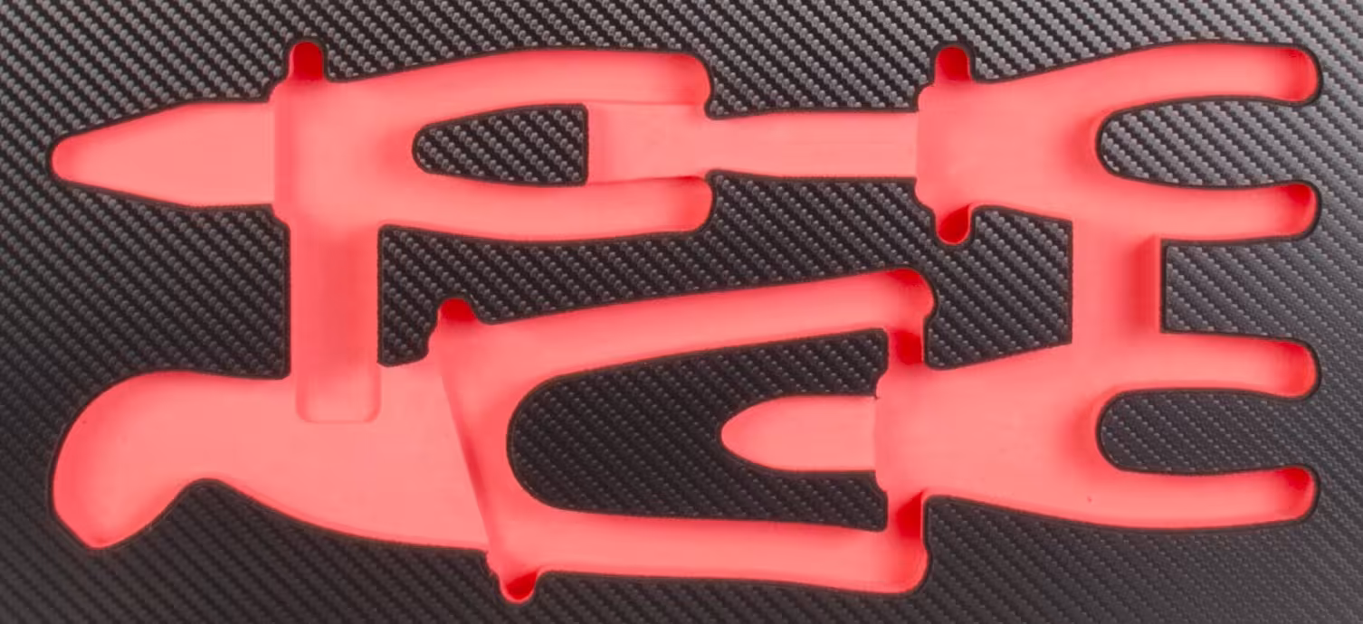 Insert ProForm vide pour pinces de PROJAHN Pince à insérer 4 pièces vides ou remplies, systèmes d'organisation et chariots d'atelier, réf. 5999-082E