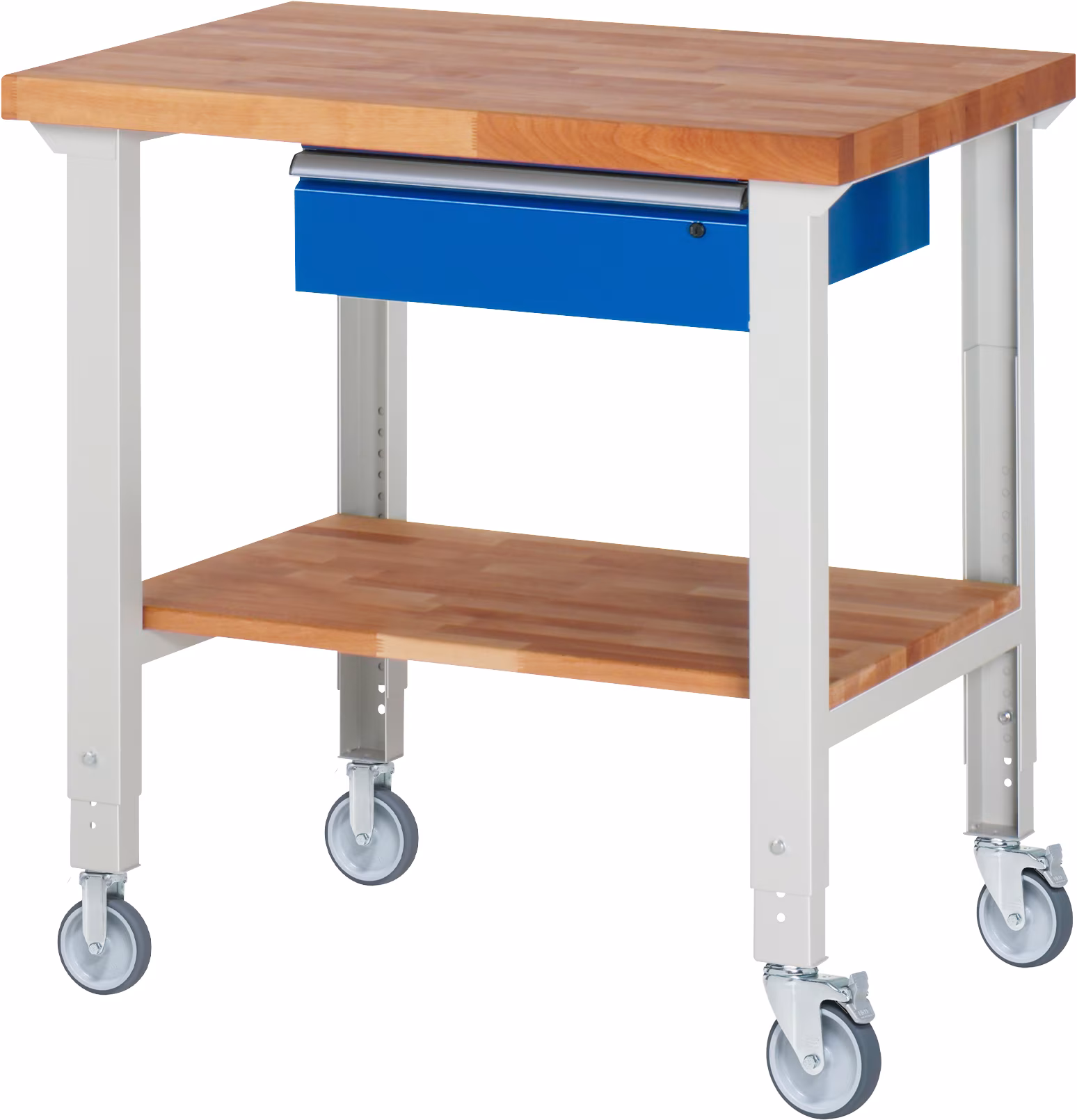 Fahrbare Werkbank (höhenverstellbar) 7001A7, 2BR-2LR aus der Kategorie Werkbänke mit der Artikelnr. 05-7001A7-107B4H22,11