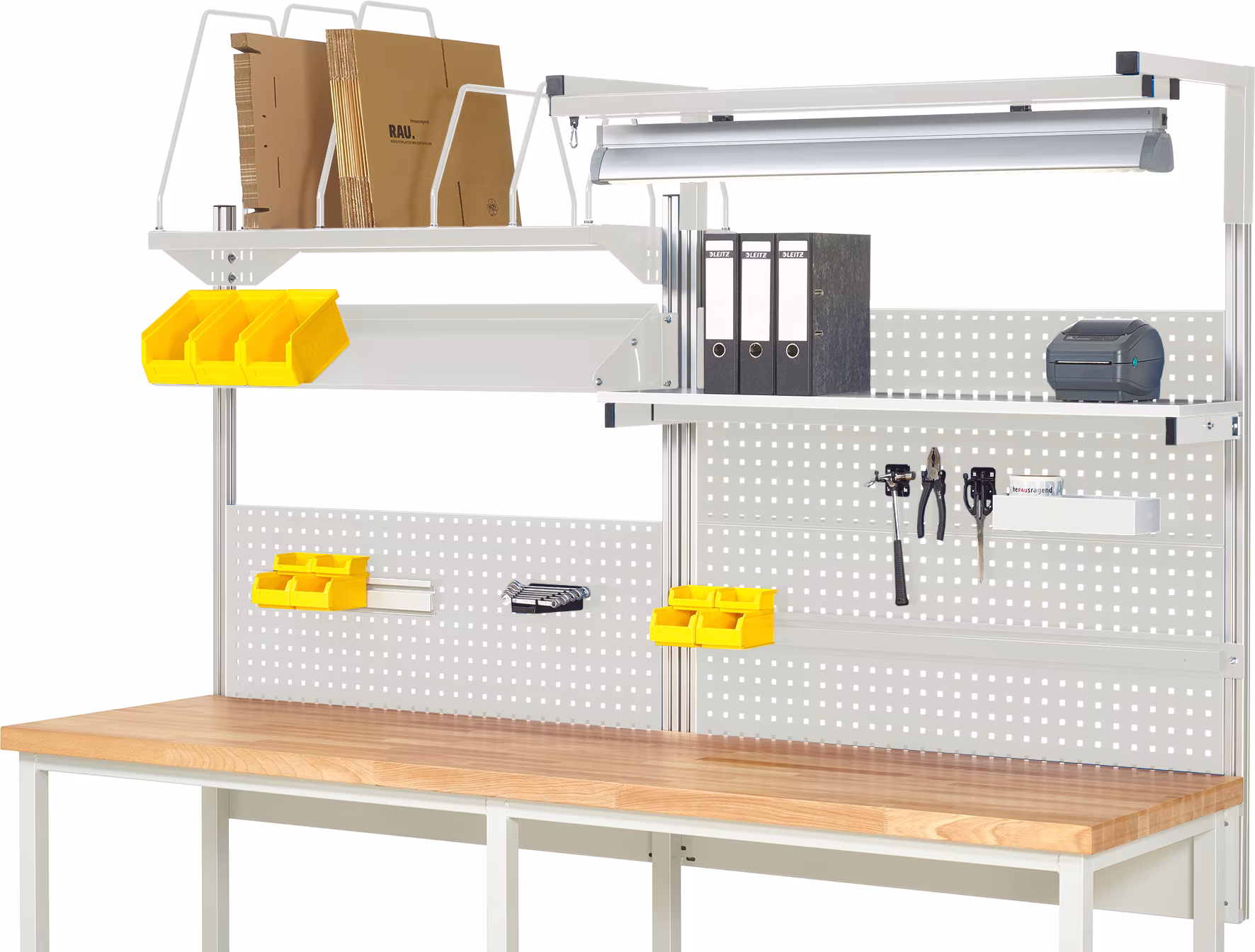 Struttura del sistema - Set completo 06 dalla categoria Attrezzature per postazioni di lavoro con il numero di articolo EE-BW-KS-06-2500.12
