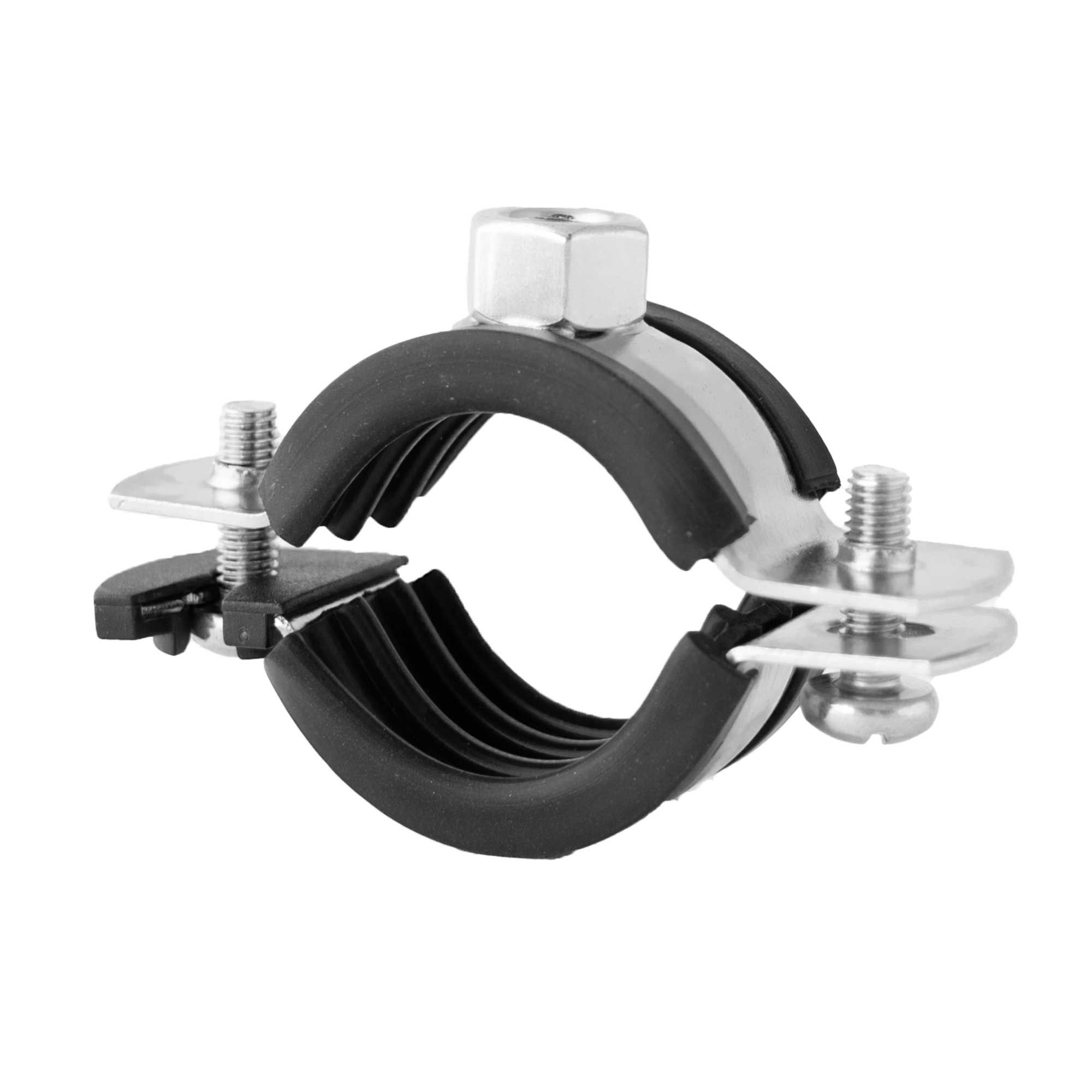 Collier de serrage à vis Fixotec Classic Pro M8 et M8/M10 de la catégorie des colliers de serrage à double vis pour tuyaux, référence 204159