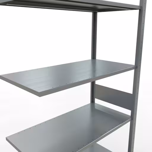 Image du produit n° 6 de l'article étagère complémentaire, étagère, système enfichable MULTIplus150, 3000 x 1000 x 500 mm, 7 étagères, galvanisé de la gamme de produits du système enfichable de Schulte Lagertechnik