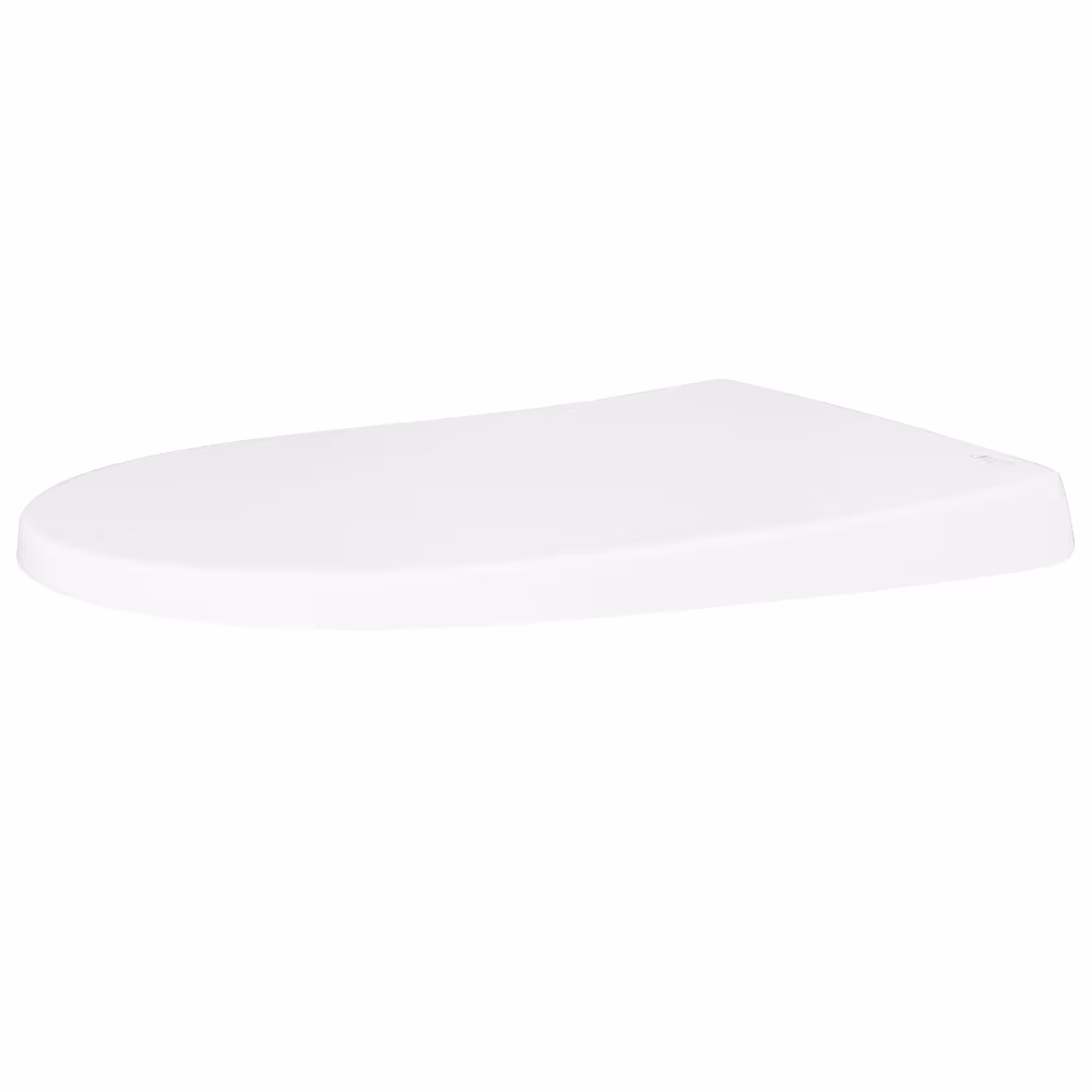 Figura n. 17 dell'articolo sedile WC D450 forma a D bianco con chiusura ammortizzata per Geberit Icon e 4U, tra gli altri, del gruppo di prodotti di ceramica da bagno della marca LUVETT