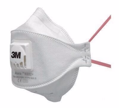 Respiratore 3M 9332+ FFP3/V NRD con valvola di espirazione, 10 pezzi/cartone. Respiratore 3M 9332+ FFP3/V NRD con valvola di espirazione, 10 pezzi/cartone, dalla categoria respiratori e filtri, codice articolo 8002411913