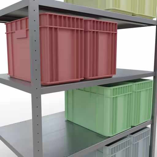 Produktbild Nr 13 des Artikels Grundregal, Fachbodenregal Stecksystem MULTIplus250, 2000 x 1300 x 800 mm (HxBxT), 5 Fachböden, Längenriegel, verzinkt Abbildung Nr 13 des Artikels Grundregal, Fachbodenregal Stecksystem MULTIplus250, 2000 x 1300 x 800 mm (HxBxT), 5 Fachböden, Längenriegel, verzinkt aus der Produktgruppe Stecksystem von der Marke Schulte Lagertechnik