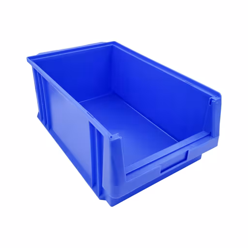 Contenitore aperto, PxLxA 500x315x200 mm, blu, polipropilene della marca Schulte Lagertechnik dal programma scaffali