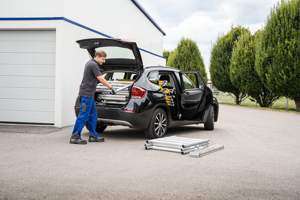 Munk FlexxTower Échafaudage pour une personne 6,1 mètres