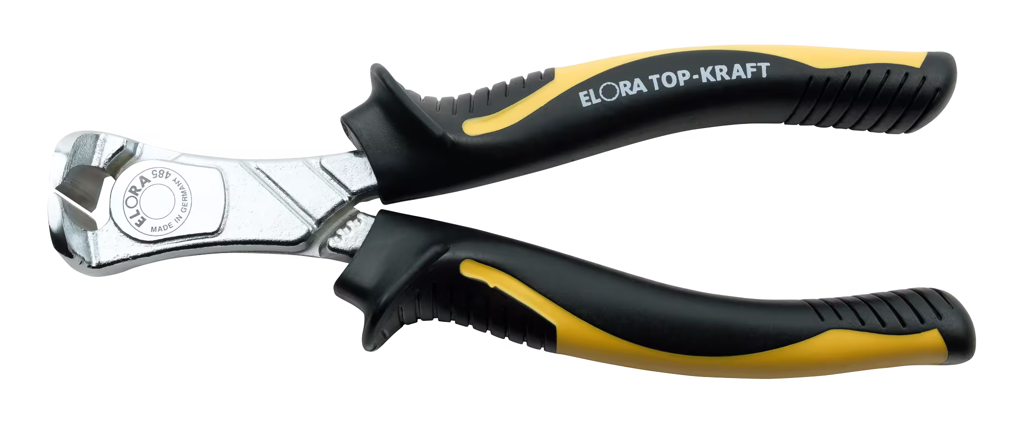 Kraft-Vornschneider mit 2-K-Griffschutzhüllen, ELORA-485-BI aus der Kategorie Präzisionszangen mit der Artikelnr. 0485000002000