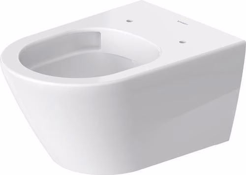 Detailbild 4018684 Ensemble WC mural Duravit 540 mm D-Neo blanc, chasse d'eau basse rimless, siège WC avec abaissement automatique, Durafix inclus