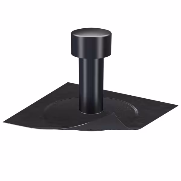 Aérateur de toiture Flavent DN DN 75 avec bride en PVC dur de Klöber Aérateur de comble Flavent, passages de toit non isolés, réf. KF6000