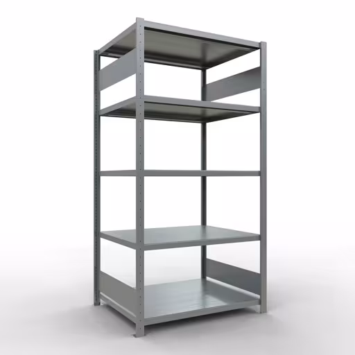Figure n° 10 de l'article étagère de base, étagère, système enfichable MULTIplus250, 2000 x 1000 x 800 mm, 5 étagères, galvanisé du groupe de produits système enfichable de la marque Schulte Lagertechnik