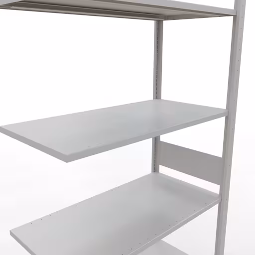 Figura n. 14 dell'articolo scaffale aggiuntivo, scaffale, sistema a innesto MULTIplus85, 3000 x 1000 x 500 mm, 7 ripiani, RAL 7035 grigio chiaro del gruppo di prodotti sistema a innesto della marca Schulte Lagertechnik