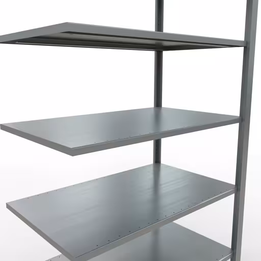 Rayonnage supplémentaire, étagère de bureau, système enfichable MULTIplus150, 2300 x 1000 x 600 mm, 7 étagères, galvanisé, de Schulte Lagertechnik de la catégorie étagères de bureau