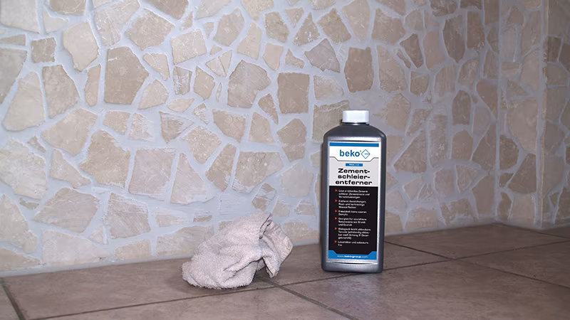 TecLine rimuove i residui di cemento bottiglia da 1 litro Steinplatte, Gehweg, Fußboden, Bodenbeläge, Flasche
