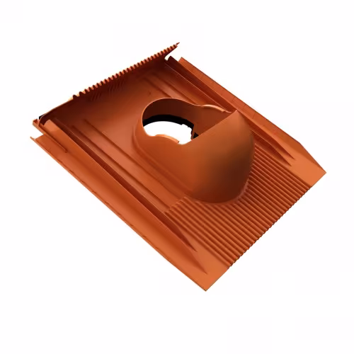 Piastra di base universale Venduct DN 125, passaggi su tetti ripidi, articolo n. KE0500-3-0100