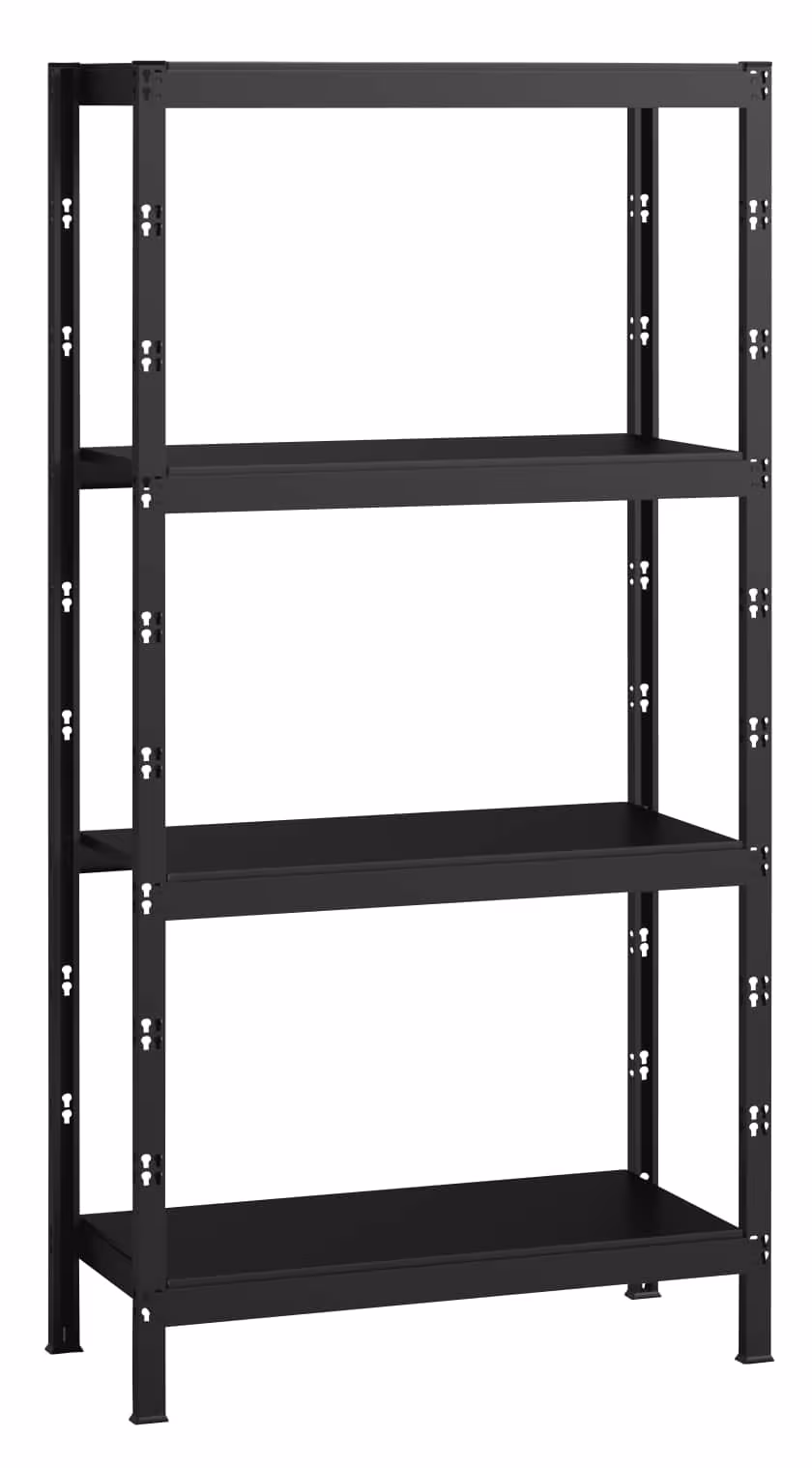 Scaffale a innesto SCHULTE Regalwelt Professional con 4 ripiani, 195x100x50 cm (AxLxP), ripiano base, articolo n. R1550-04-16