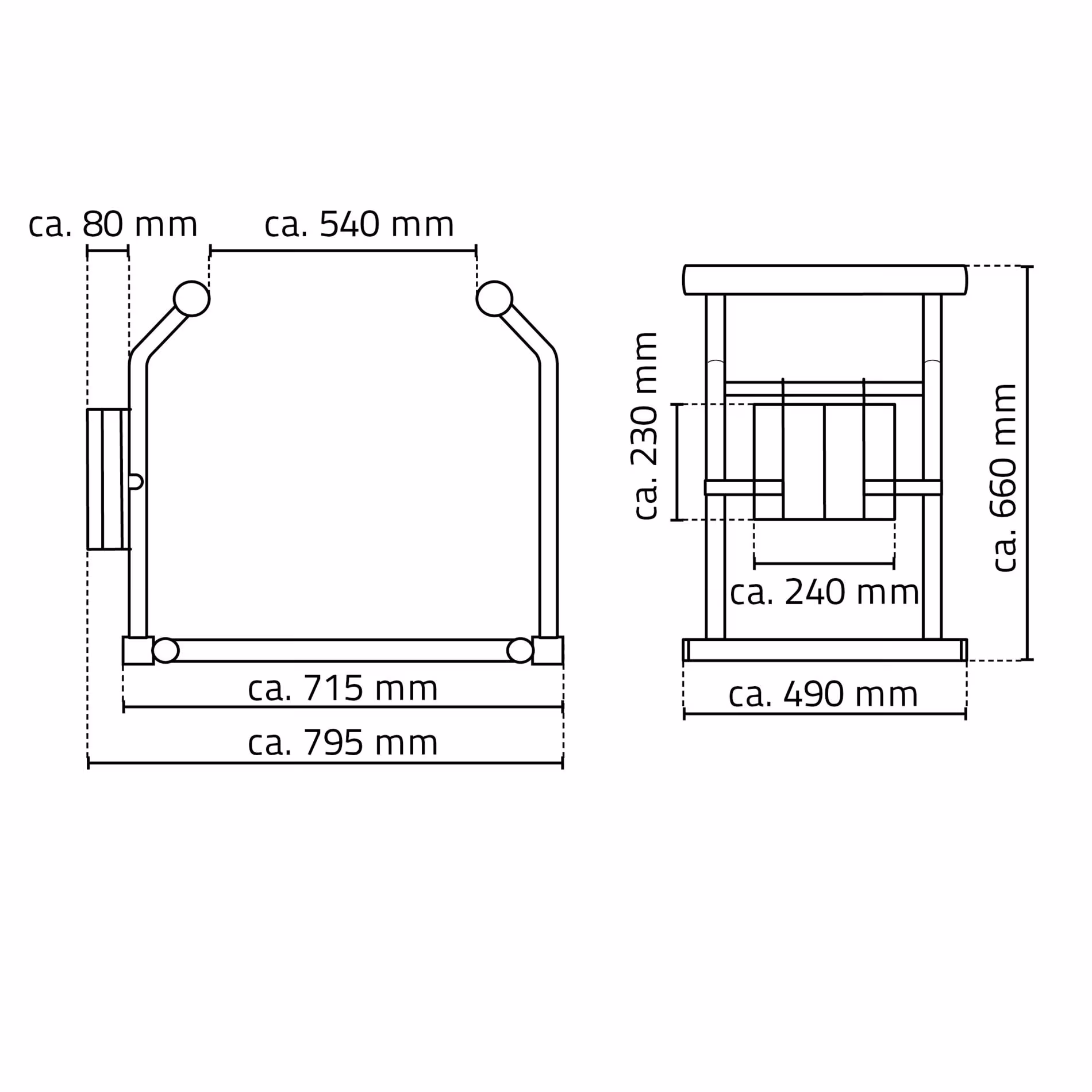 Zusatzbild des Artikels Mobile WC-Aufstehhilfe Sam, weiß, inkl. Ablagekorb Zusatzbild des Artikels Mobile WC-Aufstehhilfe Sam, weiß, inkl. Ablagekorb aus Haltegriffe