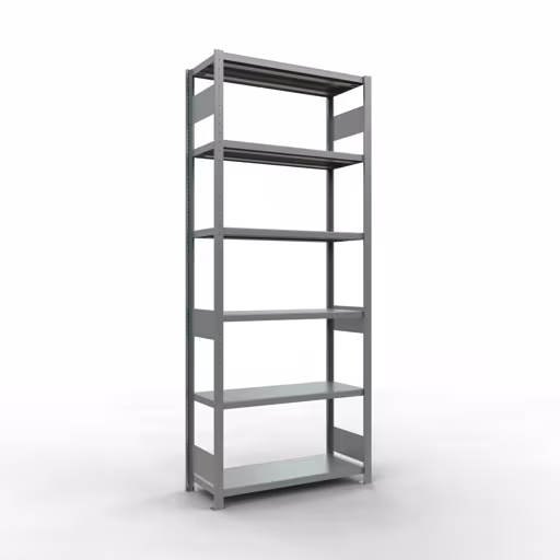 Figure n° 10 de l'article étagère de base, système d'étagères enfichables MULTIplus330, 2500 x 1000 x 400 mm, 6 étagères, galvanisées du groupe de produits système enfichable de Schulte Lagertechnik