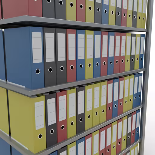 Produktbild Nr 13 des Artikels Anbauregal, Büro-Fachbodenregal Stecksystem MULTIplus150, 2300 x 1300 x 600 mm (HxBxT), 7 Fachböden, Längenriegel, verzinkt, ohne Mittelanschlag Abbildung Nr 13 des Artikels Anbauregal, Büro-Fachbodenregal Stecksystem MULTIplus150, 2300 x 1300 x 600 mm (HxBxT), 7 Fachböden, Längenriegel, verzinkt, ohne Mittelanschlag aus der Produktgruppe Büroregale von der Marke Schulte Lagertechnik