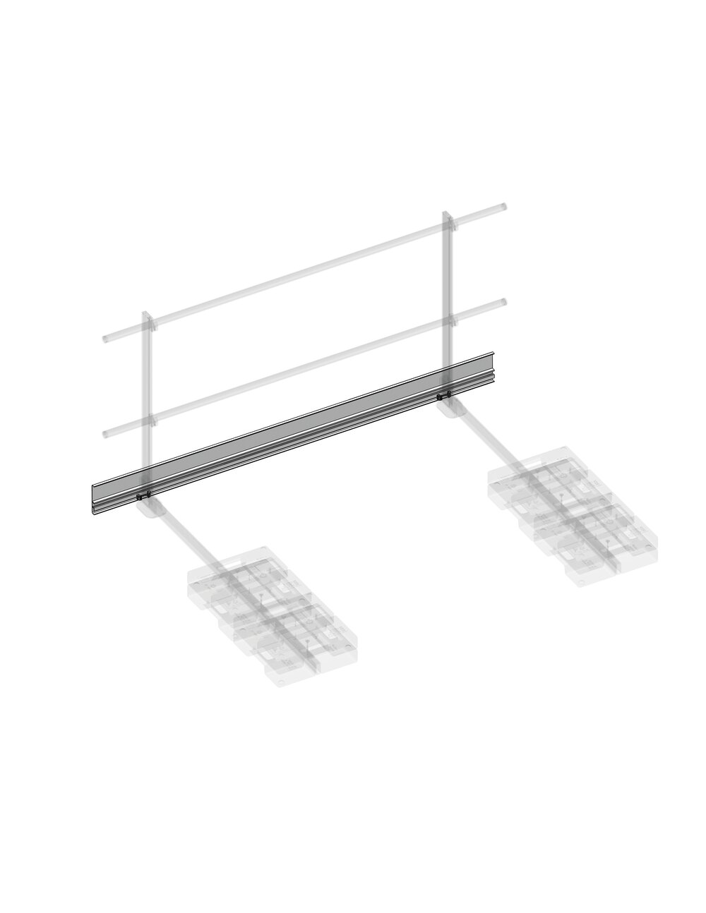 Plinthe latérale Munk pour garde-corps de sortie, autoportante de 2 m, de Günzburger Steigtechnik Plinthe latérale Munk pour garde-corps de sortie, 2 m autoportante, de la catégorie accessoires et pièces détachées pour équipements d'accès, numéro d'article 060966.