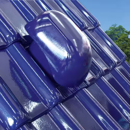 Kit de ventilation Vendut raccord au DN 160 pour ardoise et castor rouge de la catégorie passages de toit pentus avec le GTIN 4027822805909 Kit de ventilation Vendut de la marque Klöber de la catégorie passages de toit raides