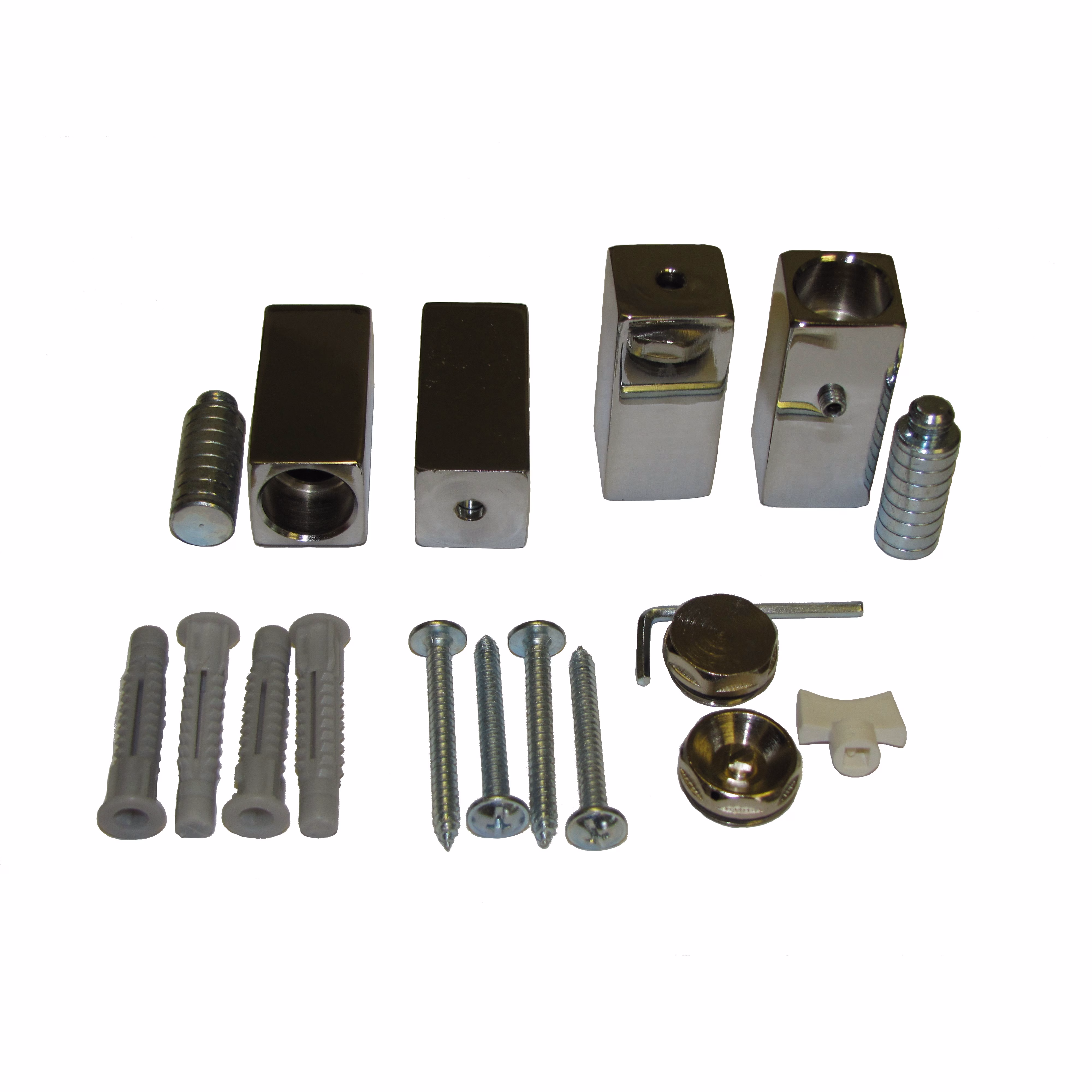 Radiateur de salle de bains Mert Design modèle Elen, chrome, 500x800 mm