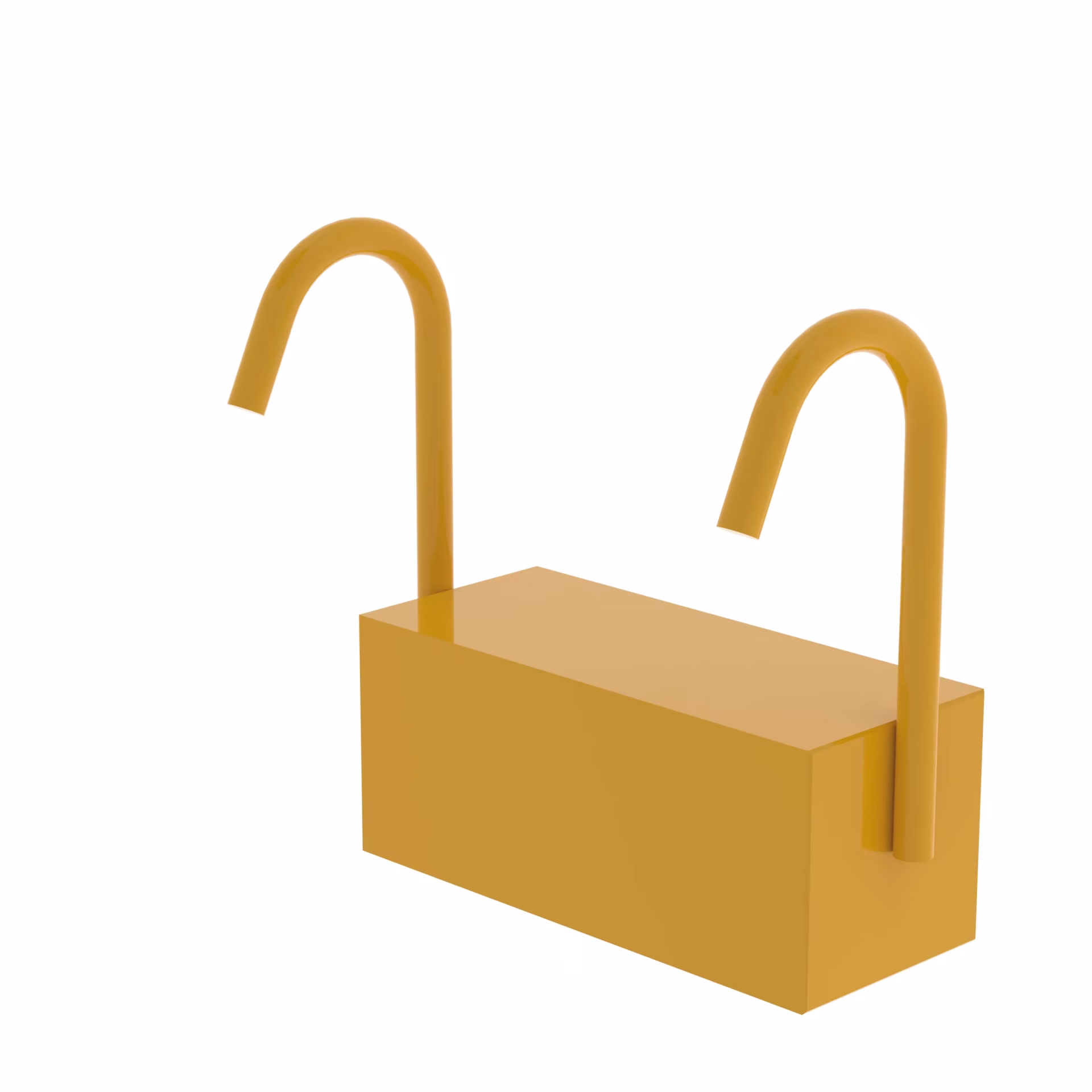 Zavorra con staffe di sospensione RAL 1021 della categoria Accessori e ricambi per tecnologia da arrampicata con GTIN 4031405279124 Zavorra con staffe di sospensione RAL 1021 della marca Munk della gamma Scale e impalcature