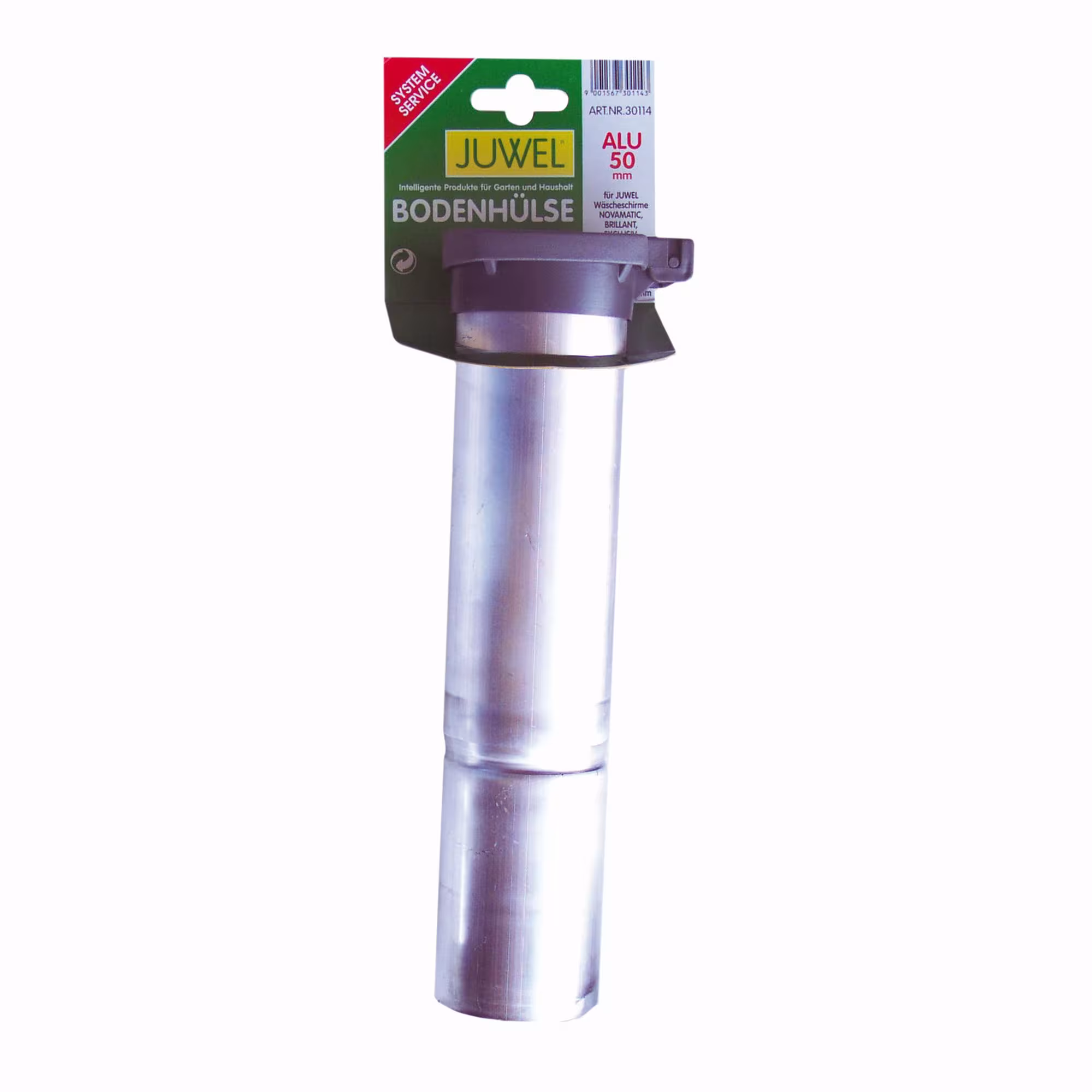 Manchon de sol en aluminium ø 50 mm de Juwel JUWEL manchon de sol en aluminium, pièces de rechange pour matériel de jardinage, réf. 30114