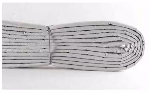 Tubo in feltro/tubo in pile NW 15 spessore isolamento 4 mm grigio 10 m di Gerlach Gerlach tubo in feltro/tubo in tessuto non tessuto, accessori isolanti, articolo n. 001215