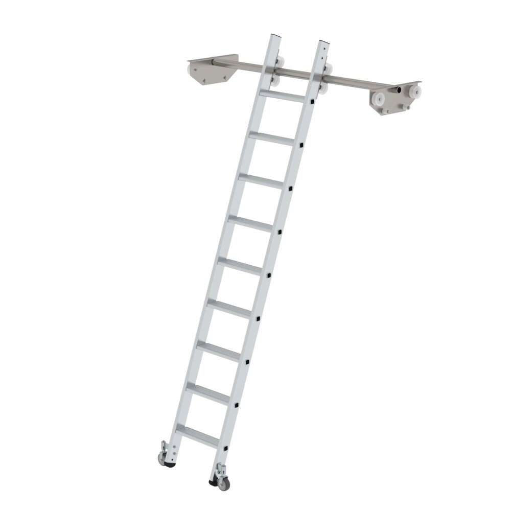 Échelle mobile Munk pour étagères doubles, de la catégorie des échelles d'étagères, référence 044609