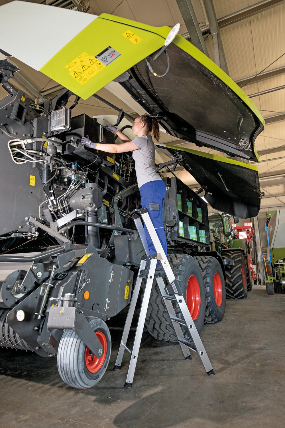 Milieubild 3819201 Scaletta Munk, accesso monofacciale con clip-step relax 4 gradini