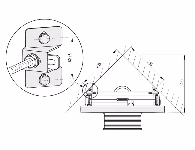 Set di montaggio ad angolo AlcaDrain M918 per lavabo WC, bidet e elemento di montaggio per orinatoio di AlcaPlast della categoria Ceramiche da bagno