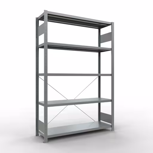 Stecksystem Grundregal 2000x1300x400 mm, Typ 250 kg, verzinkt von der Marke Schulte Lagertechnik Stecksystem Grundregal 2000x1300x400 mm, Typ 250 kg, verzinkt aus der Kategorie Grundregal mit der Artikelnummer 12940-130