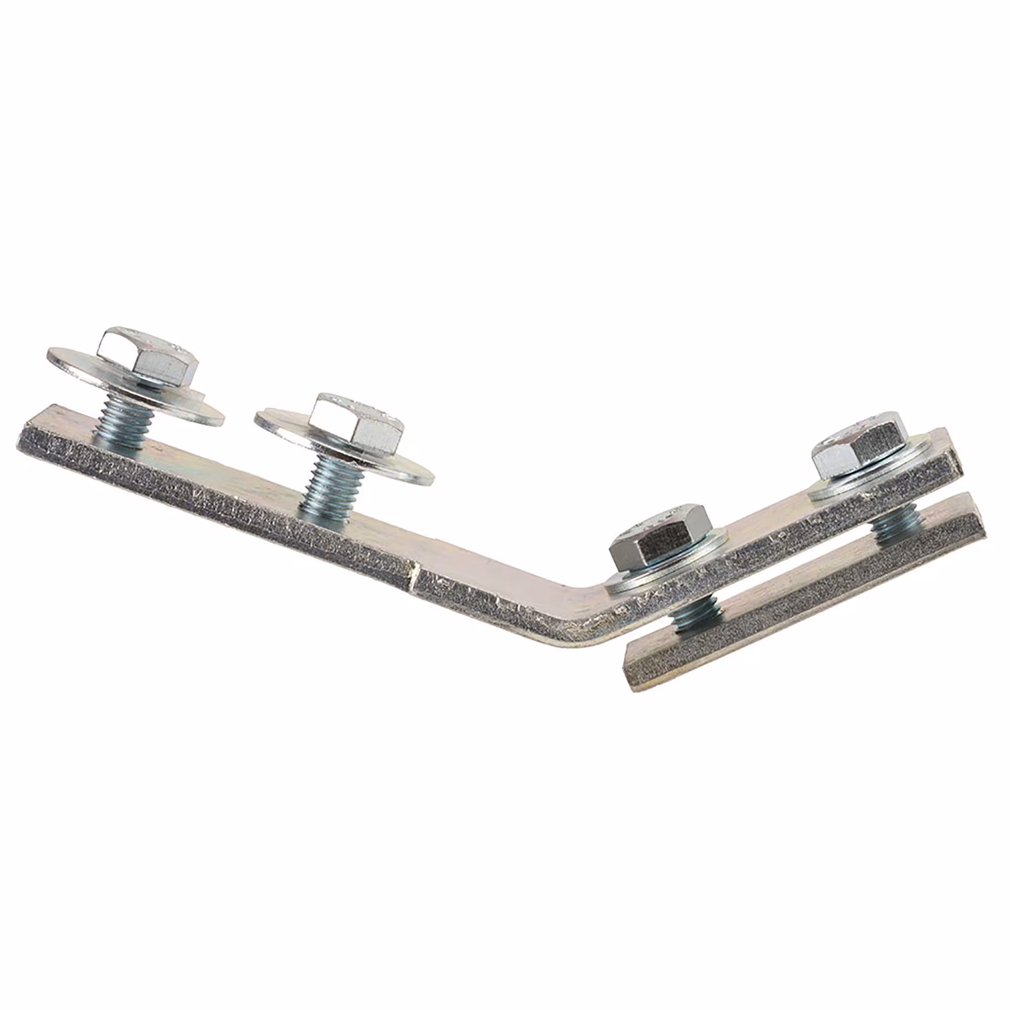 Support de montage pour profilé 38/40 et 40/60 90° pré-assemblé galvanisé de Fixotec avec réf. 136704