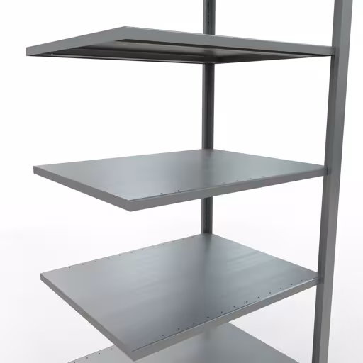 Figure n° 8 de l'article étagère complémentaire, système d'étagères de bureau MULTIplus150, 2300 x 750 x 600 mm, 7 étagères, galvanisées, de la gamme d'étagères de bureau de Schulte Lagertechnik