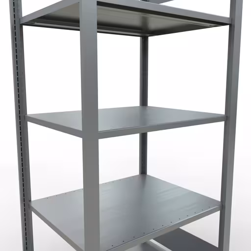 Figure n° 8 de l'article Étagère de base, étagère de bureau système enfichable MULTIplus150, 1800 x 750 x 600 mm, 5 étagères, galvanisées, de la gamme d'étagères de bureau de Schulte Lagertechnik
