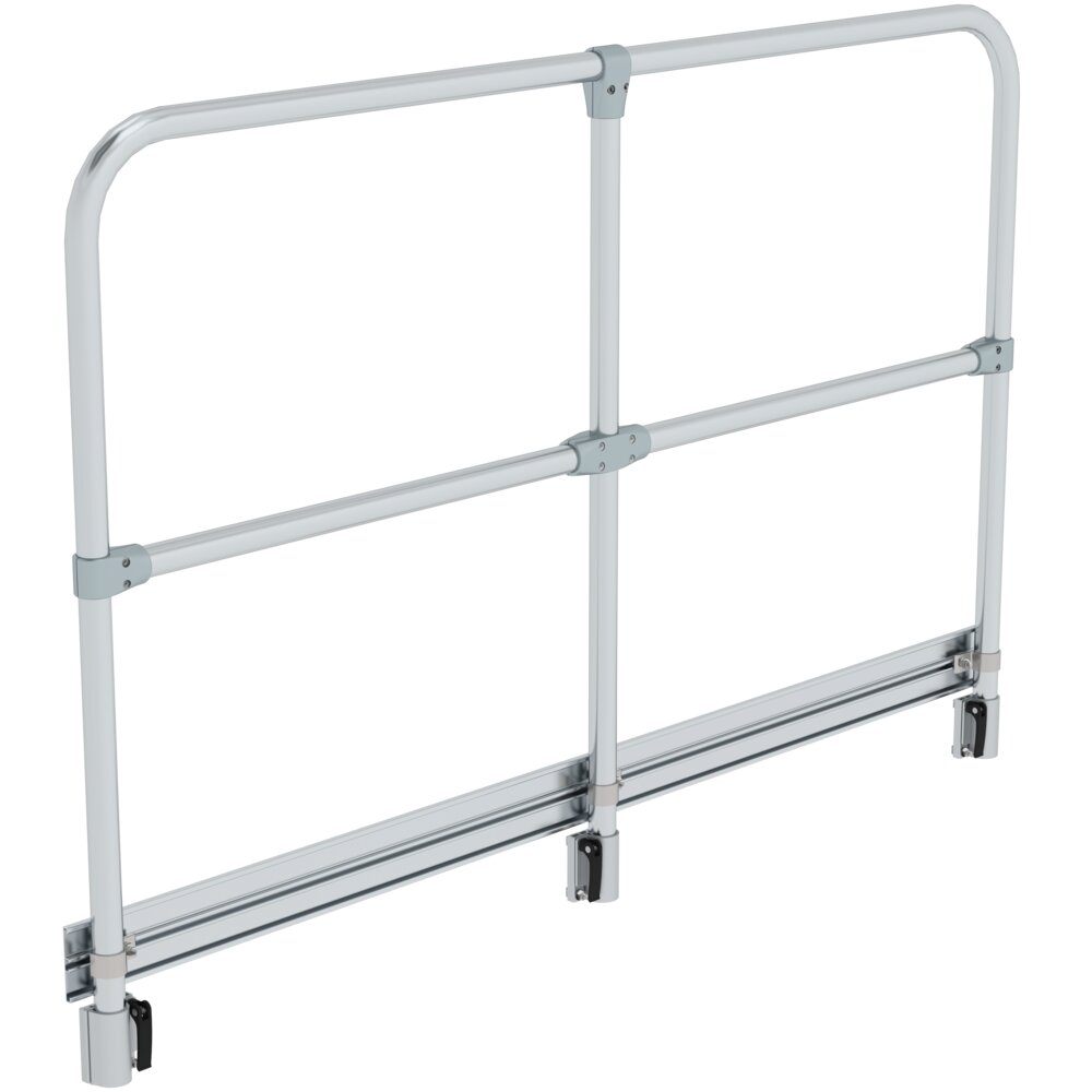 Garde-corps enfichable Munk pour longueur de plate-forme 1260 mm de Günzburger Steigtechnik Garde-corps enfichable Munk pour systèmes de passerelles modulaires de la catégorie échelle de plate-forme, numéro d'article 632233.