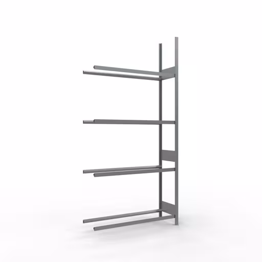 Figure n° 11 de l'article, rayonnage pour roues/pneus, 2750 x 1300 x 400 mm, galvanisé, 4 niveaux de stockage avec une charge de compartiment de 150 kg par niveau du groupe de produits rayonnages à étagères de Schulte Lagertechnik