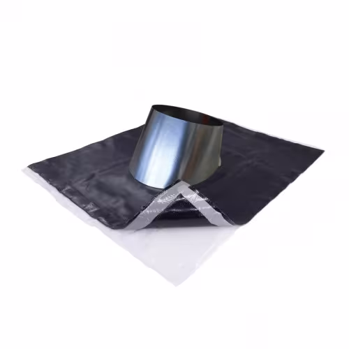 Douille universelle avec collier de pluie anthracite, ø(intérieur) 100 mm, ø(extérieur) 115 mm, manchette 71,5 x 56 cm de Klöber Douille universelle avec collier de pluie, passages de toit raides, réf. KE9711-10-SF-9721