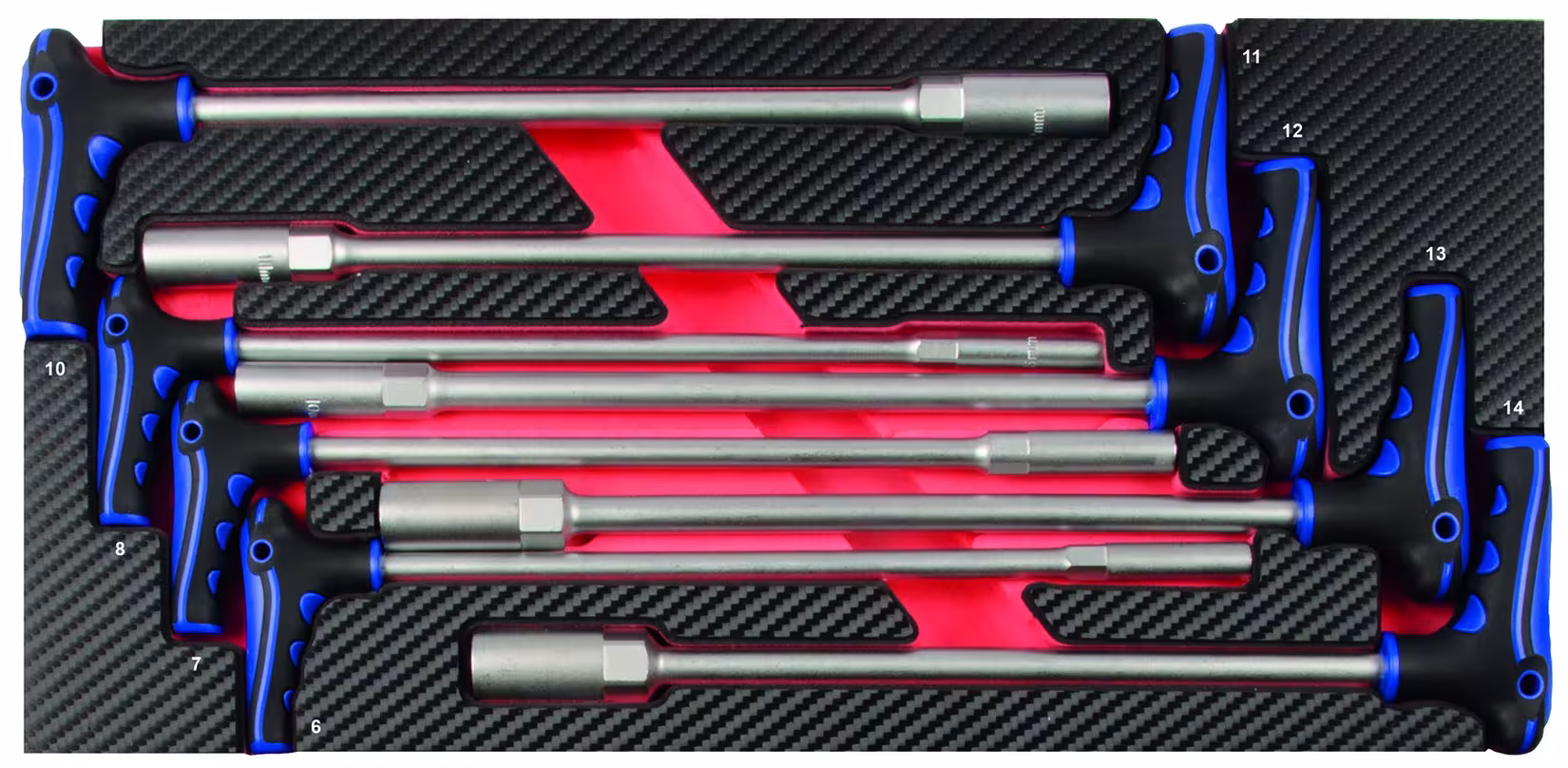 Tournevis à poignée en T pour vis à six pans externes, jeux de clés à douille et pièces détachées, réf. 5999-355