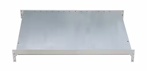 Ripiano aggiuntivo per scaffale inclinato XL MULTIplus150, 1300 x 1200, zincato/RAL 7035 grigio chiaro della marca Schulte Lagertechnik dal programma scaffali