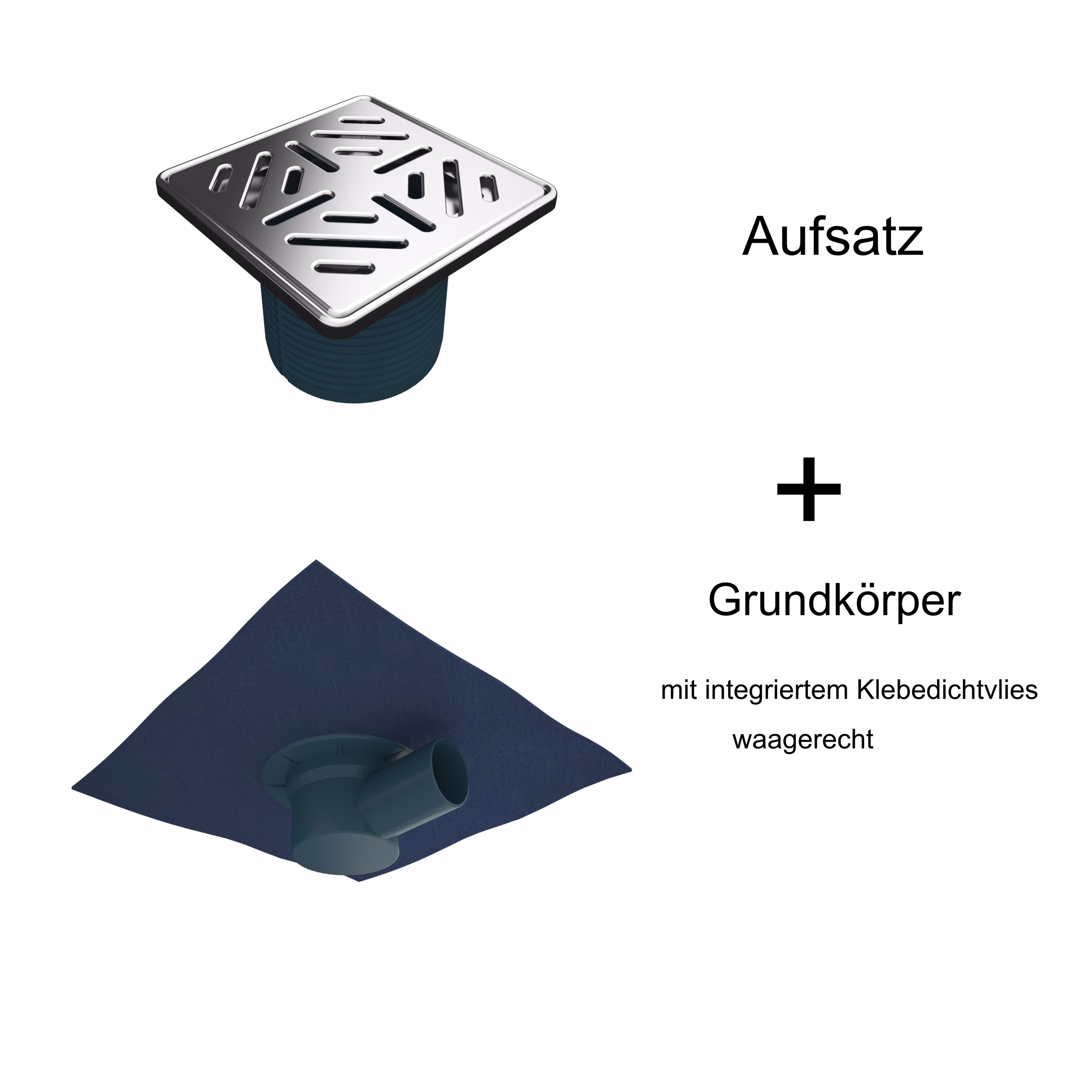 MERT Grundkörper Flansch, 70 Ø mm waagerecht