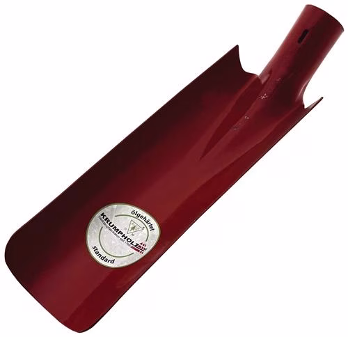 Pelle à caniveau, dimensions de la lame : 290 x 95 mm, sans manche, marque KRUMPHOLZ Pelle à caniveau, dimensions de la lame 290 x 95 mm, sans manche, KRUMPHOLZ, de la catégorie Pelles et bêches, référence 4000819226